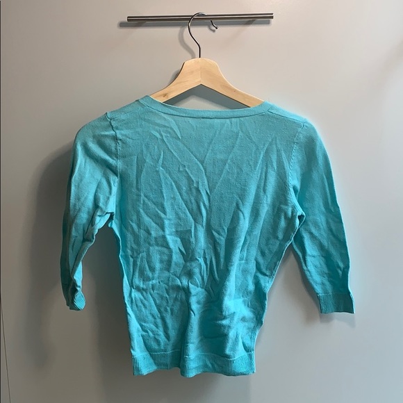 Frenchi Light Blue Cardigan - Picture 2 of 4